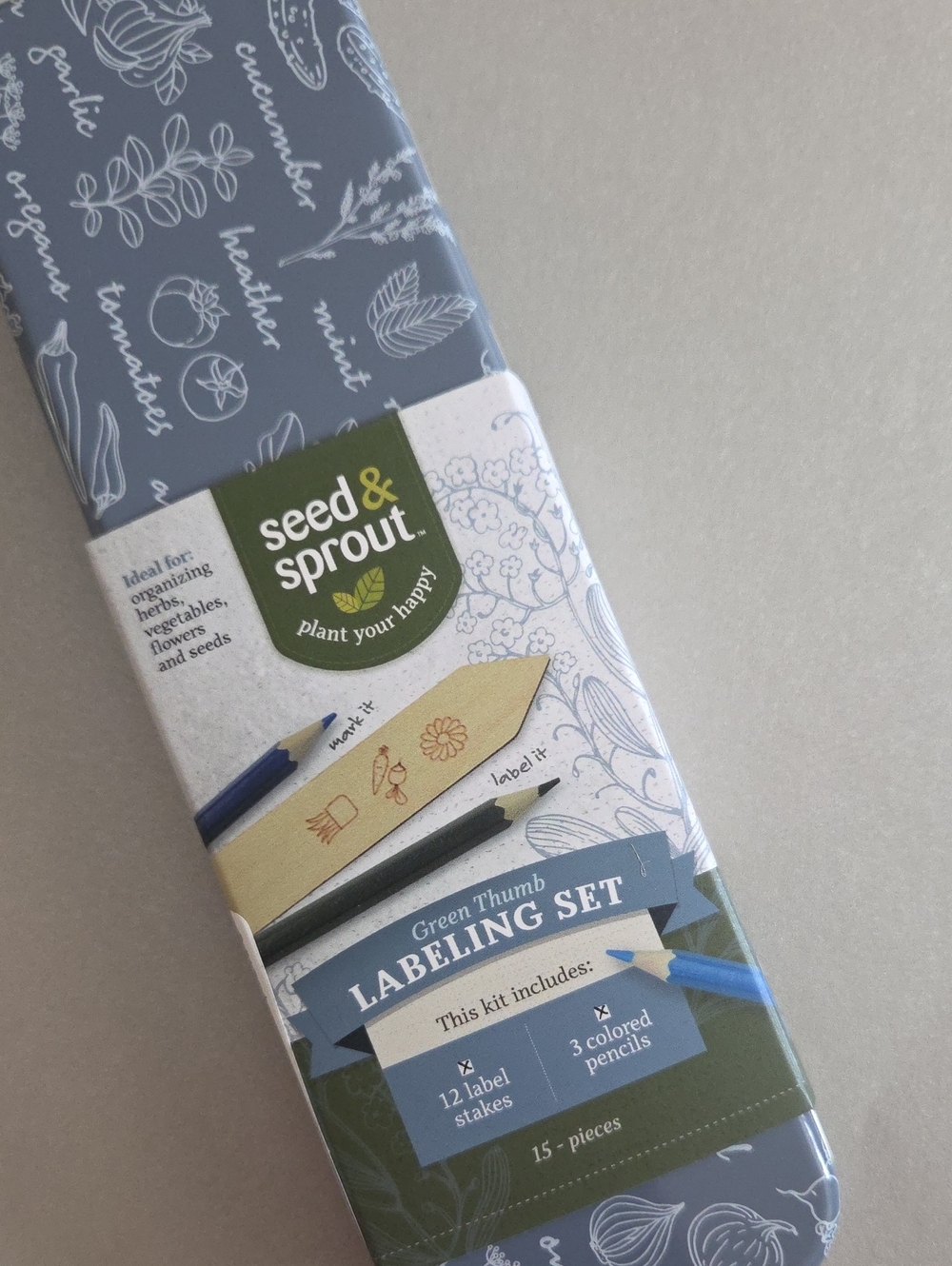 Seed & Sprout Garden Labeling Set